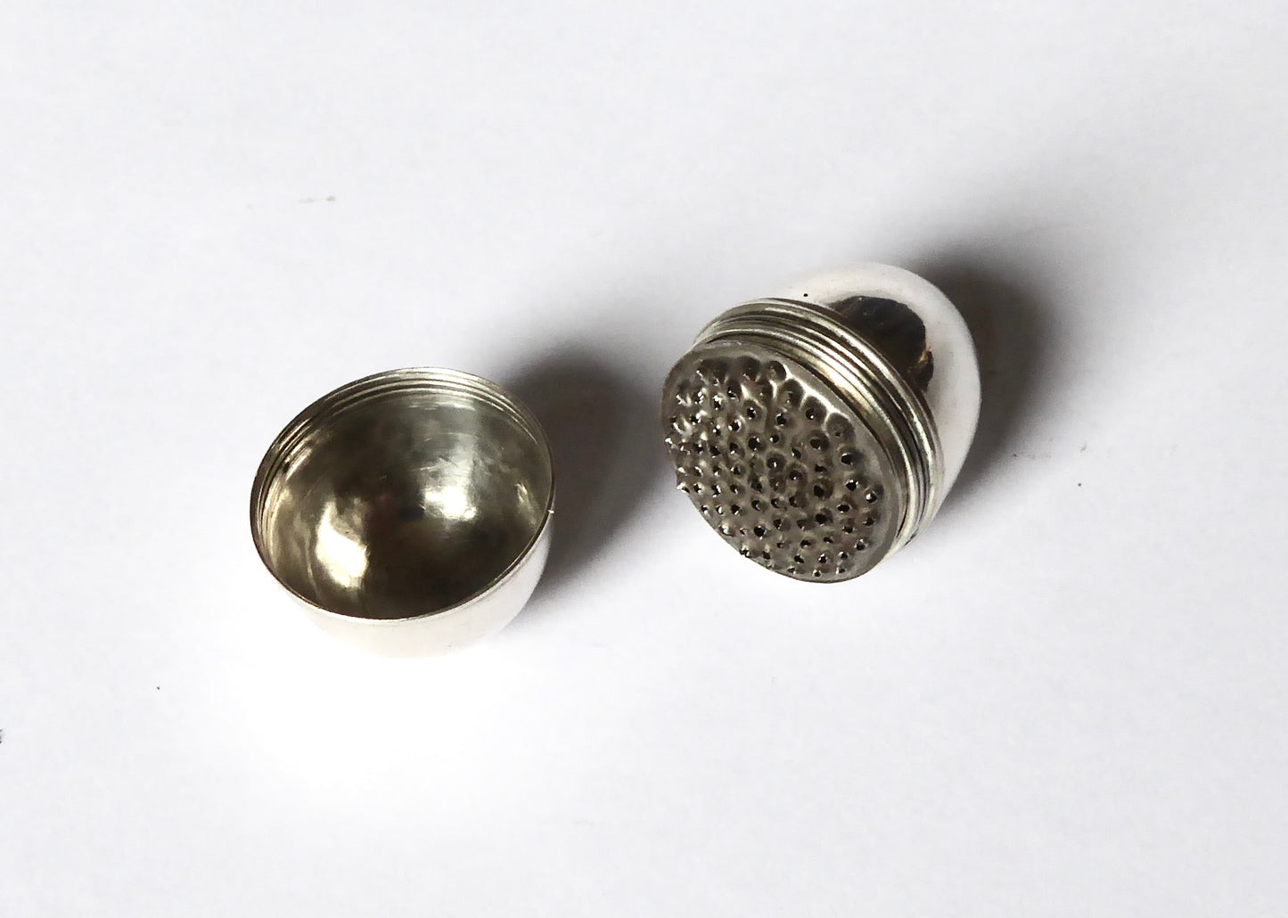 18th Century Silver Nutmeg Grater