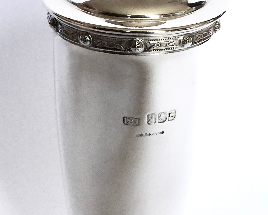 Irish Silver Sugar Shaker 1970