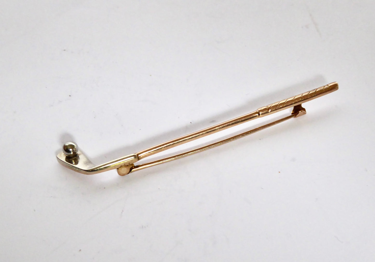 9ct. Gold Golf Brooch