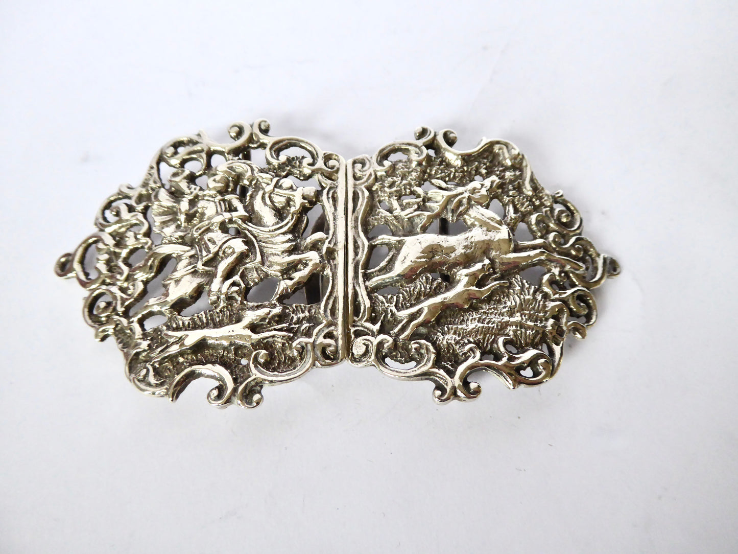 Silver Nurse Buckle 1897