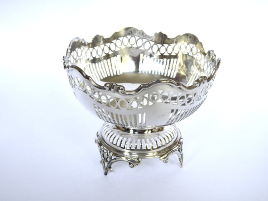 Pierced Silver Dish 1912