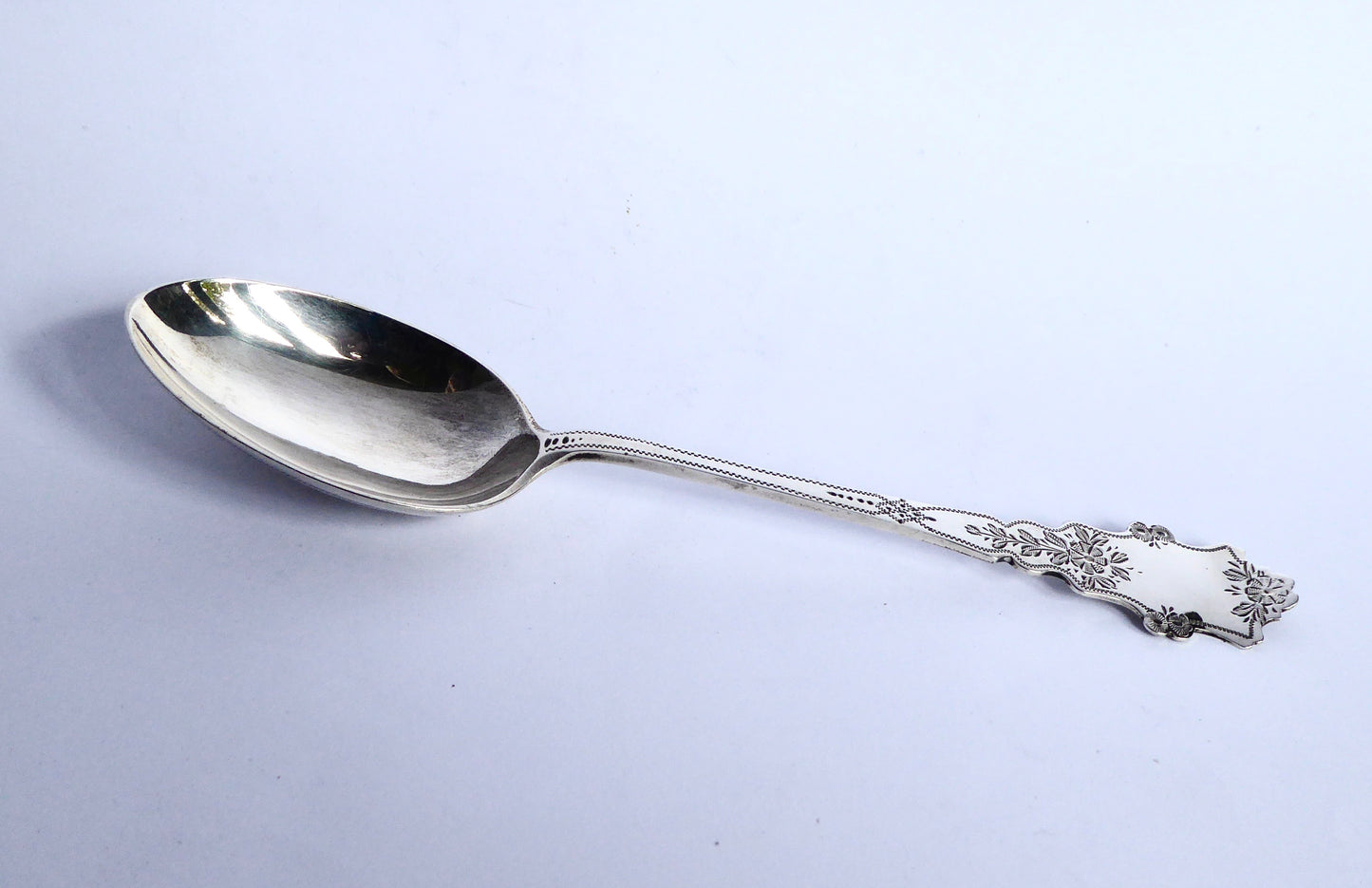 Silver Christening Spoon 1884