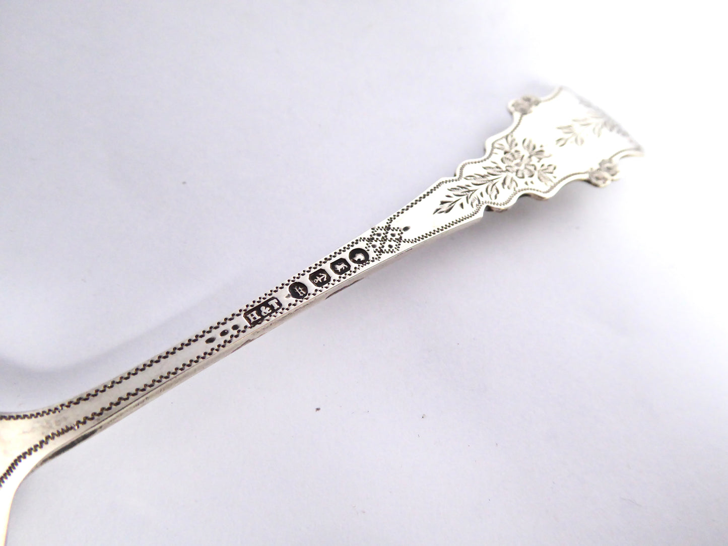 Silver Christening Spoon 1884