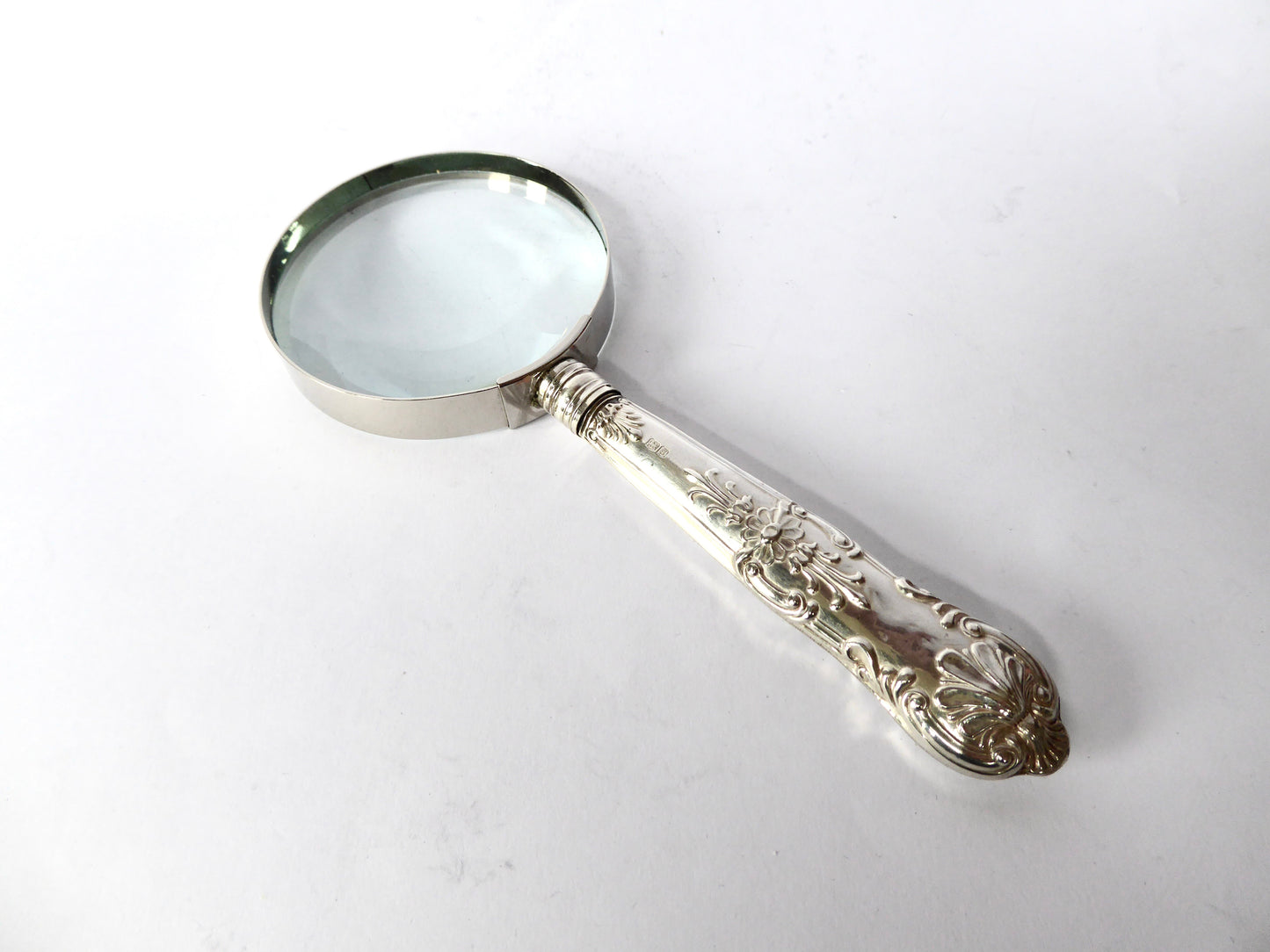 Silver Handle Magnifying Glass