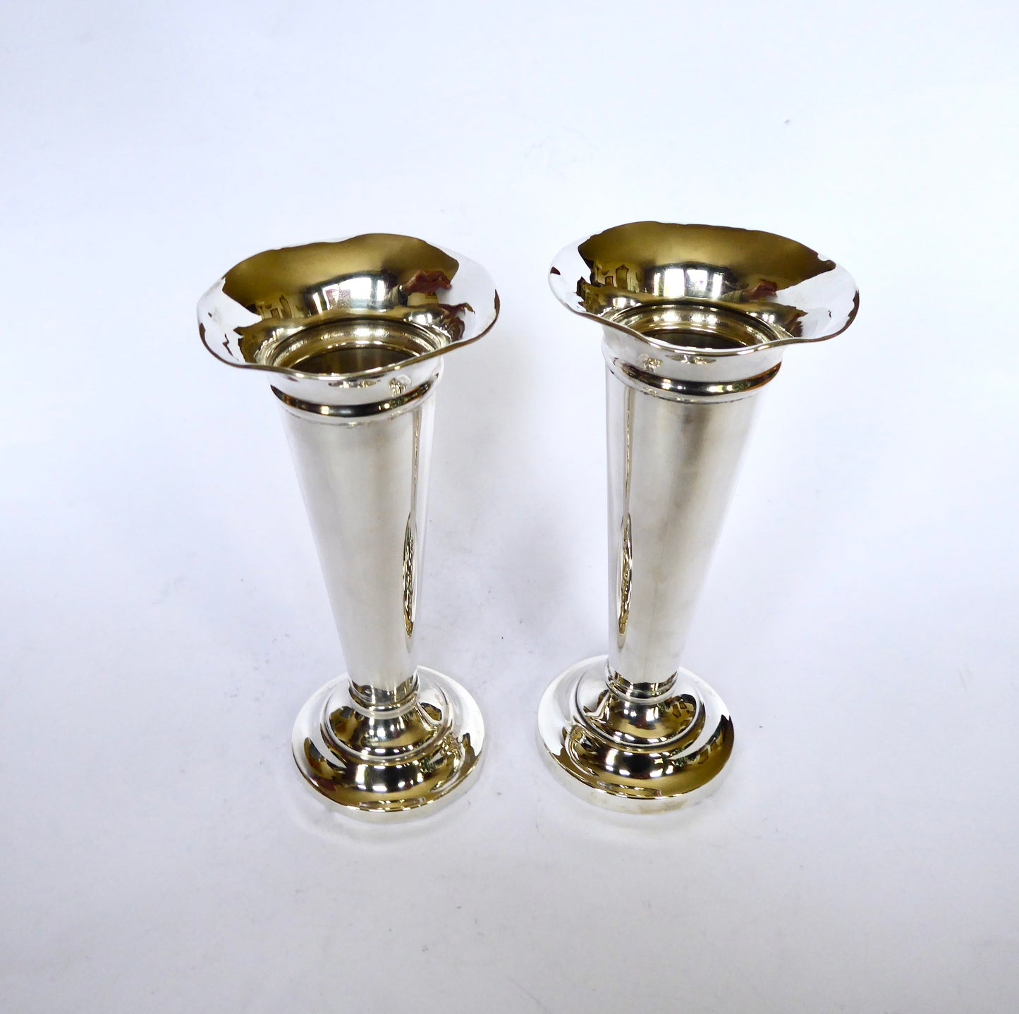 Pair of Silver Vases 1908