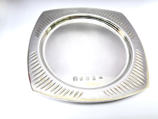 Irish Silver Dish/Coaster 1973