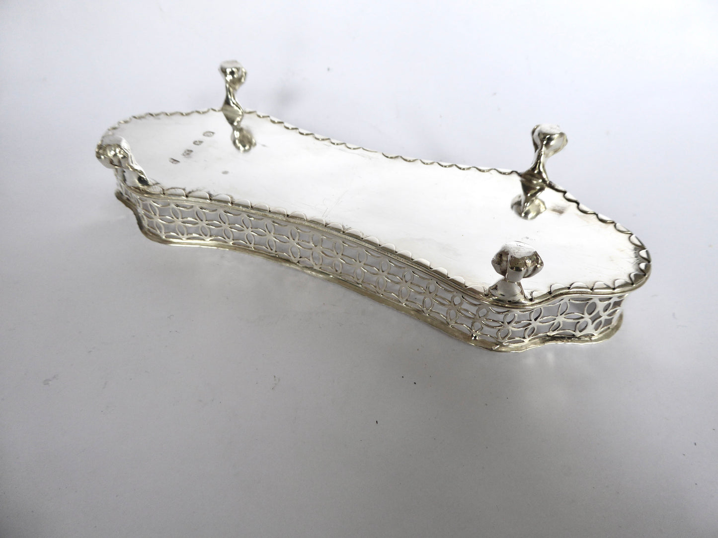 Silver Snuffers Tray 1773