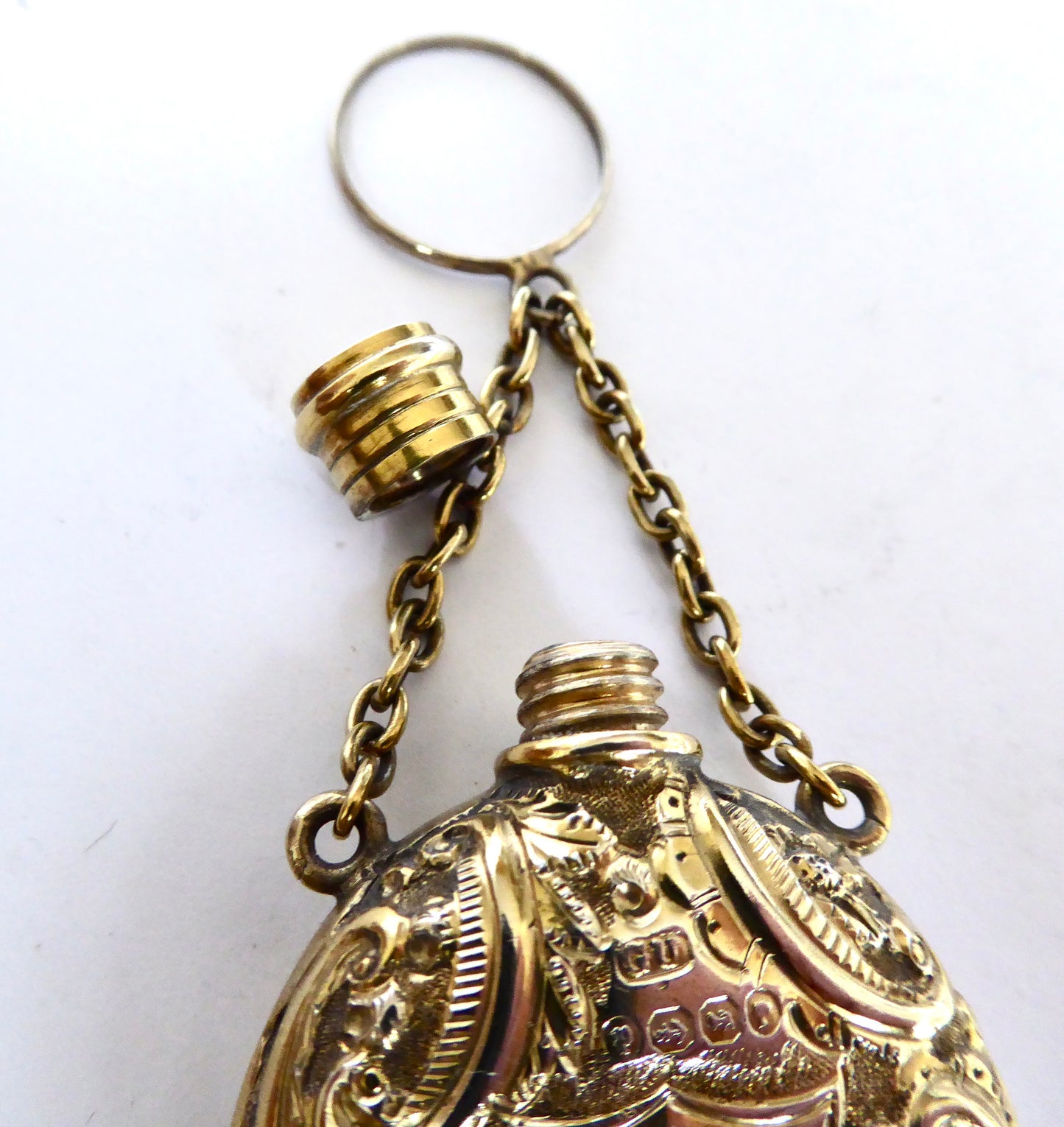 Silver Gilt Scent Bottle 1889