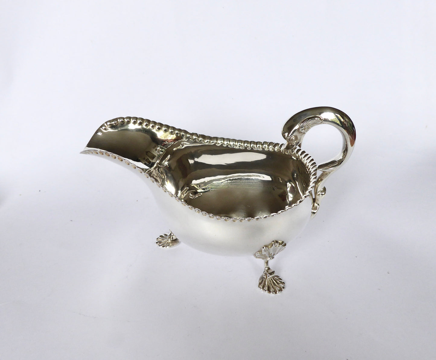 Irish Silver Sauce Boat 1914