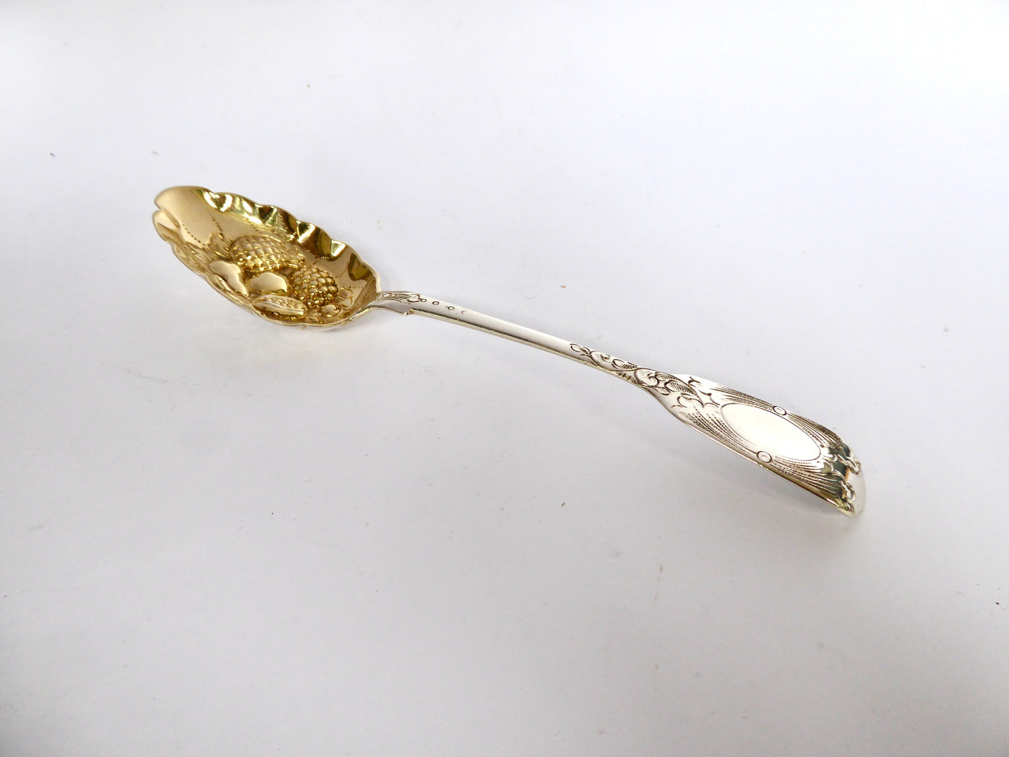 Silver Berry Spoon 1856