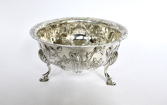 Irish Silver Sugar Bowl 1913
