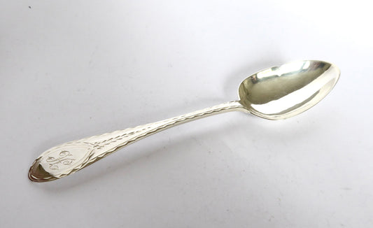 Cork Silver Dessert Spoon