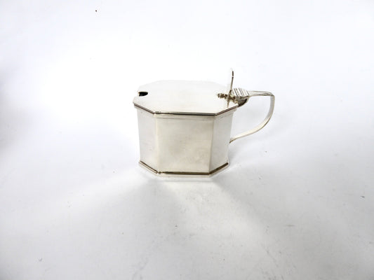 Silver Mustard Pot 1931