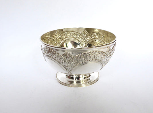 Victorian Silver Bowl 1876