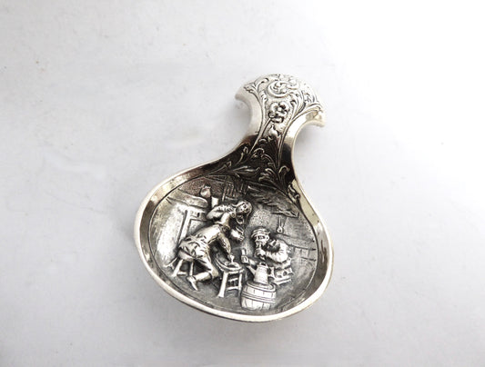 Dutch Silver Caddy Spoon