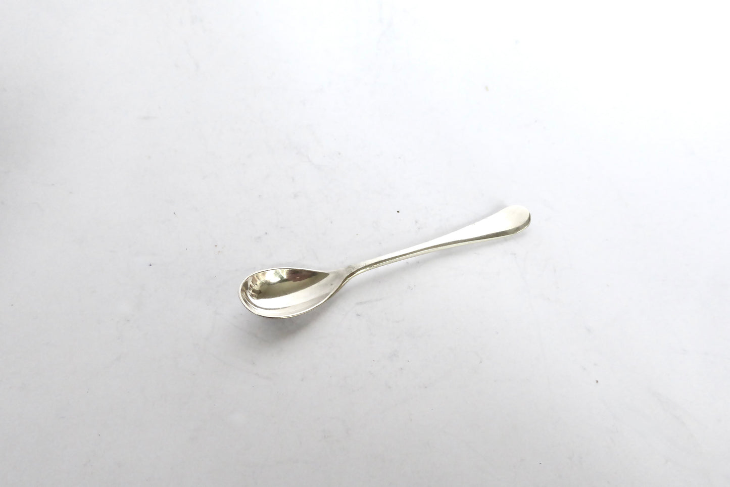 Silver Mustard Spoon 1922