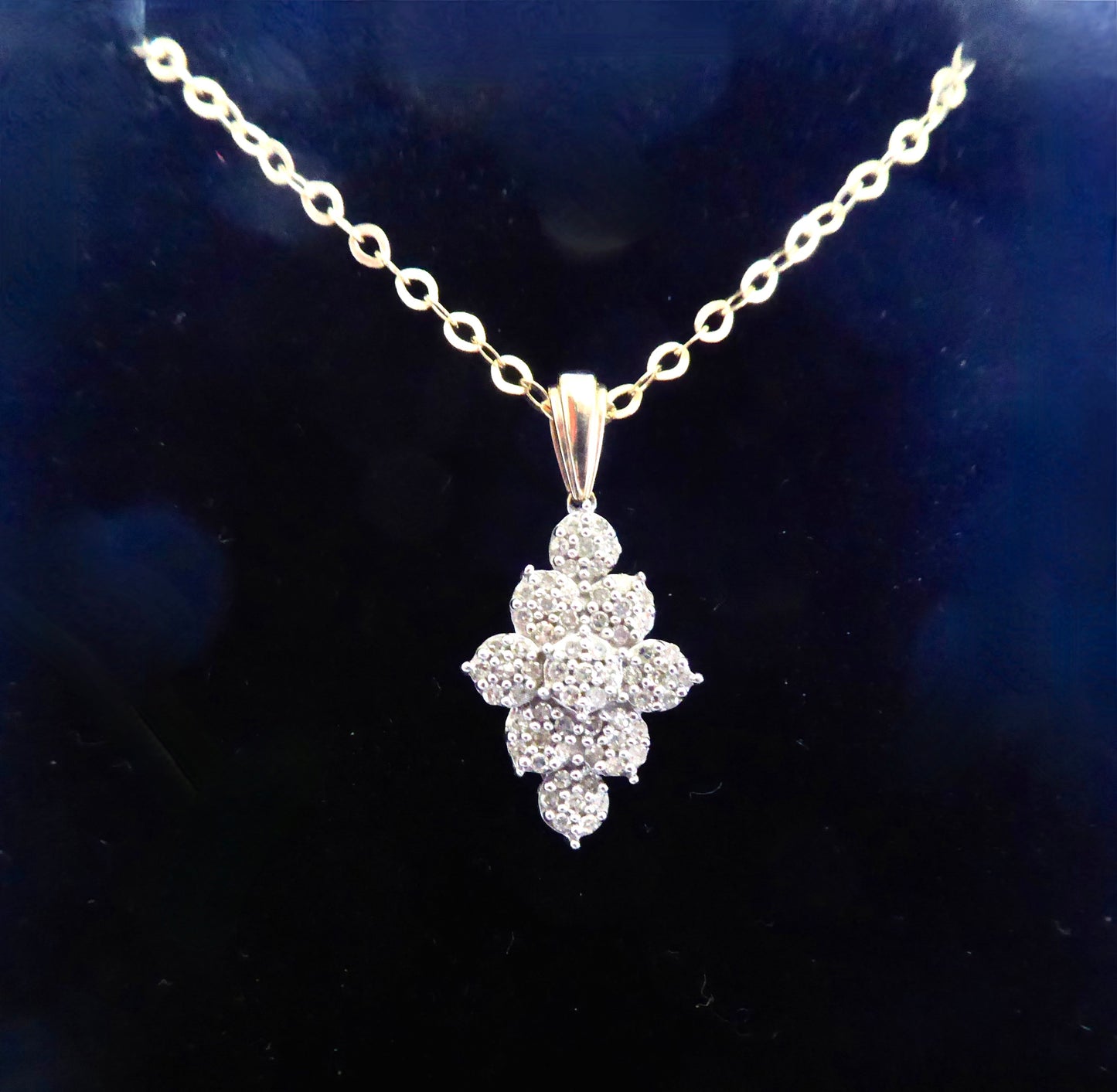 Diamond Cluster Pendant