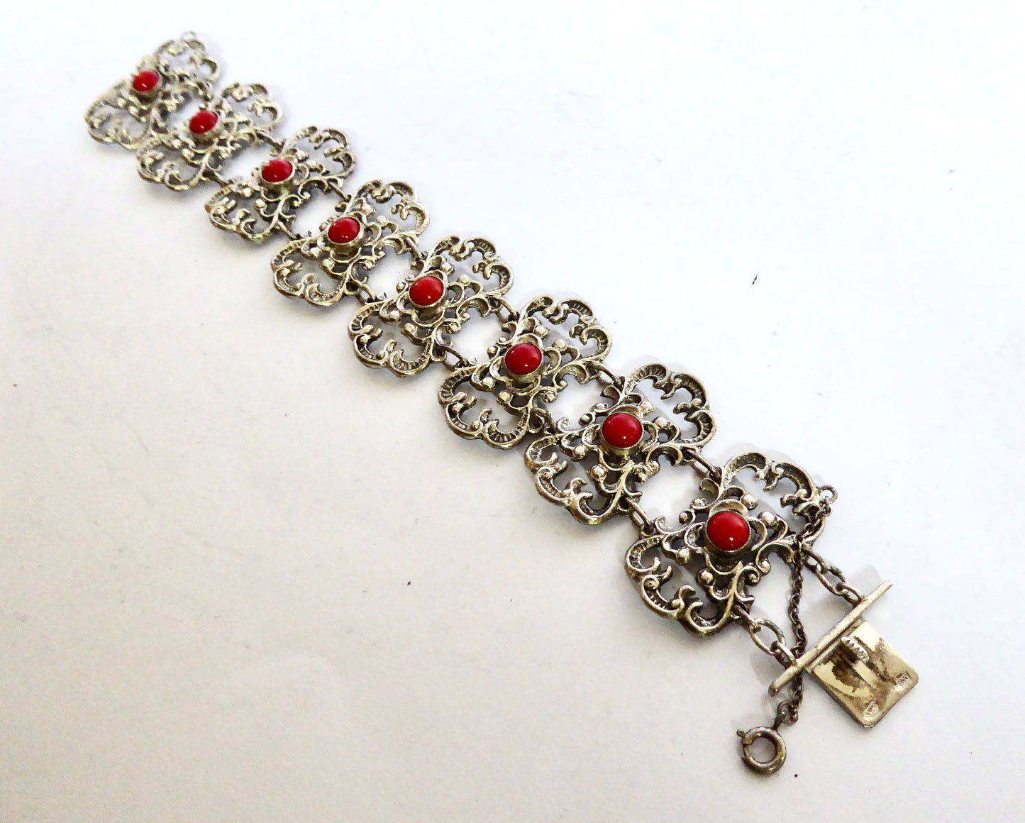 Ornate Silver Bracelet