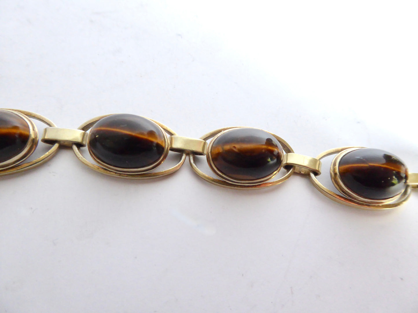 Cat's Eye Silver Bracelet