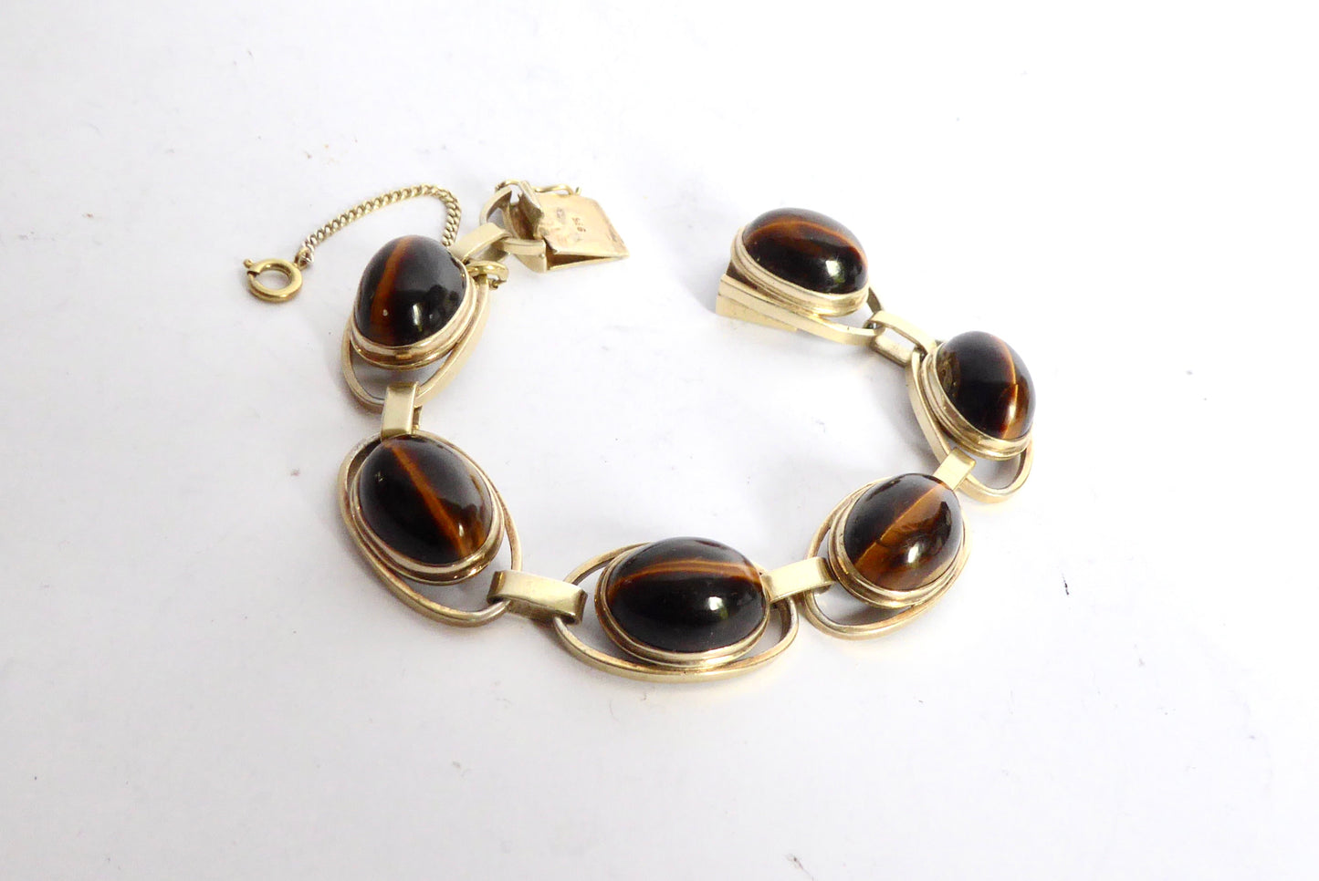 Cat's Eye Silver Bracelet