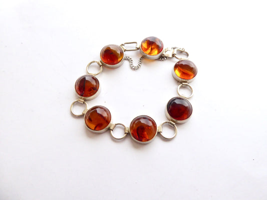 Vintage Amber Bracelet