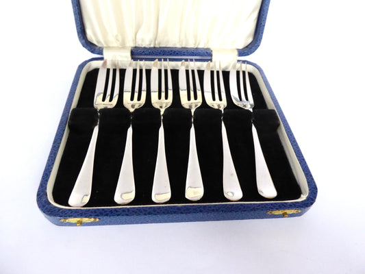 Silver Pastry Forks 1933