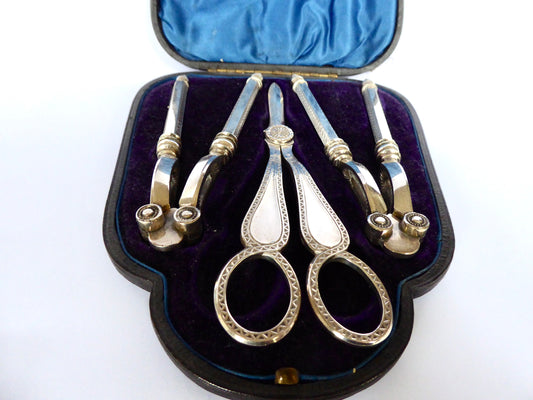 Victorian Grape Scissors Set