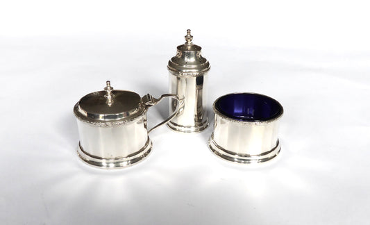 Silver Condiment Set 1937