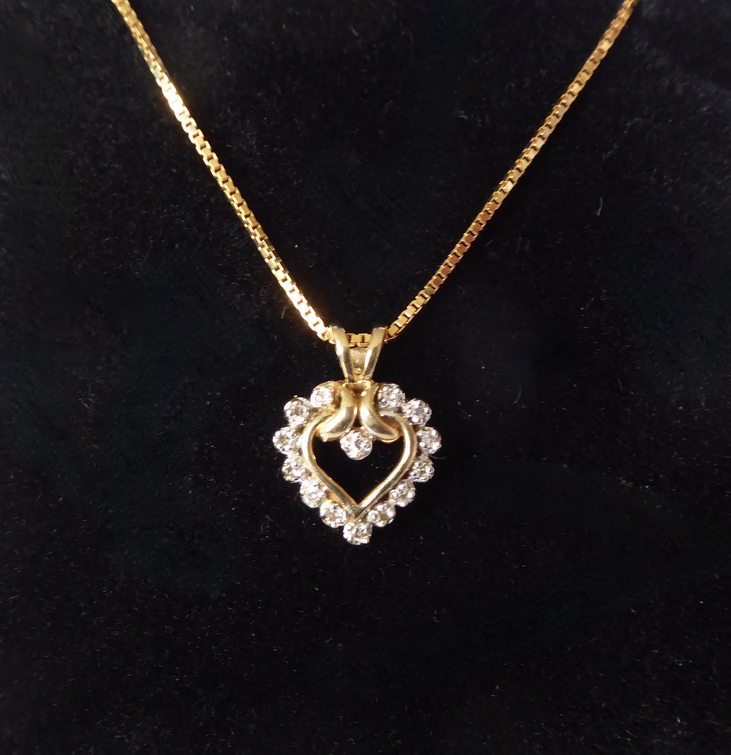 Diamond Heart Pendant