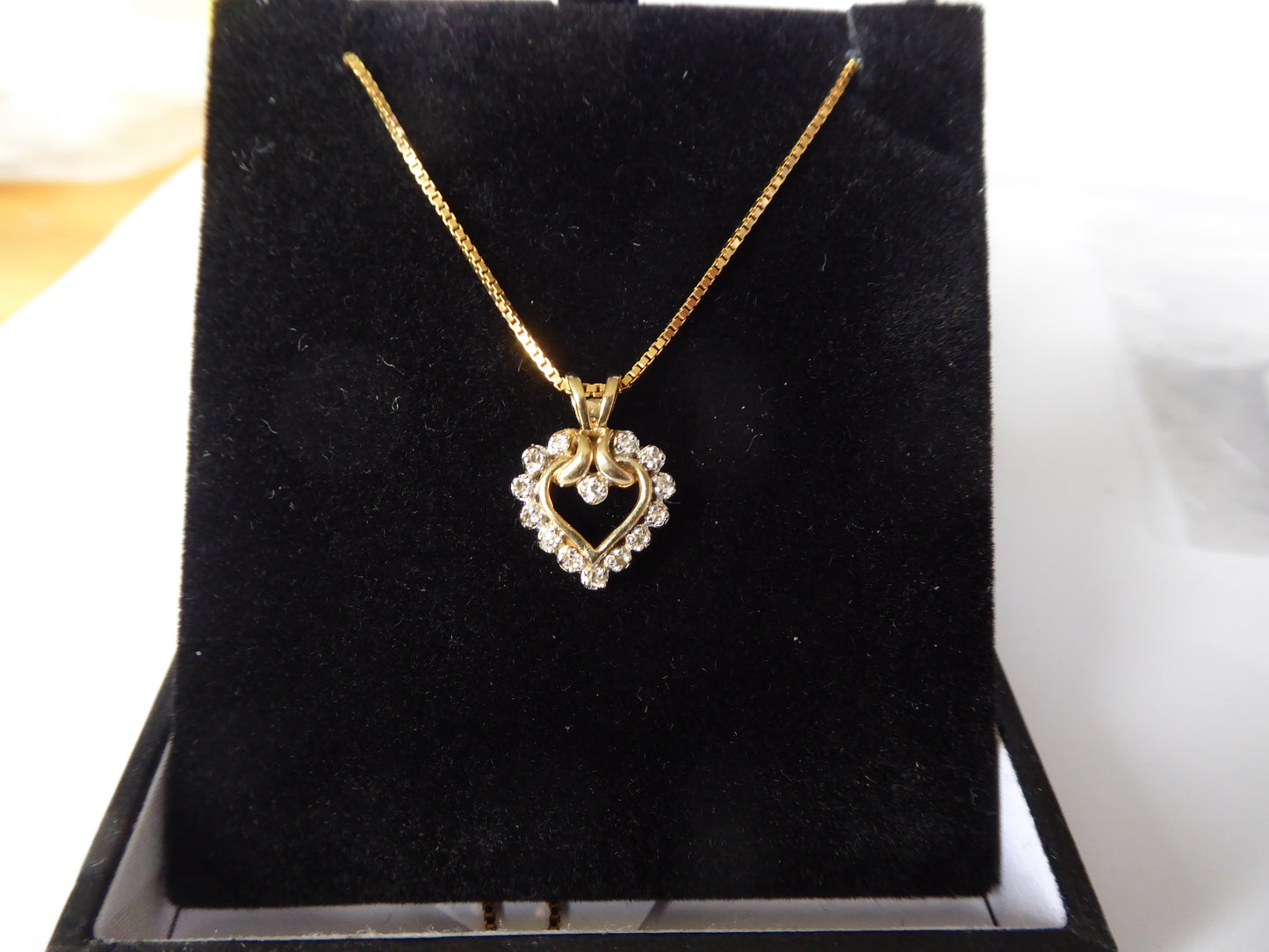 Diamond Heart Pendant