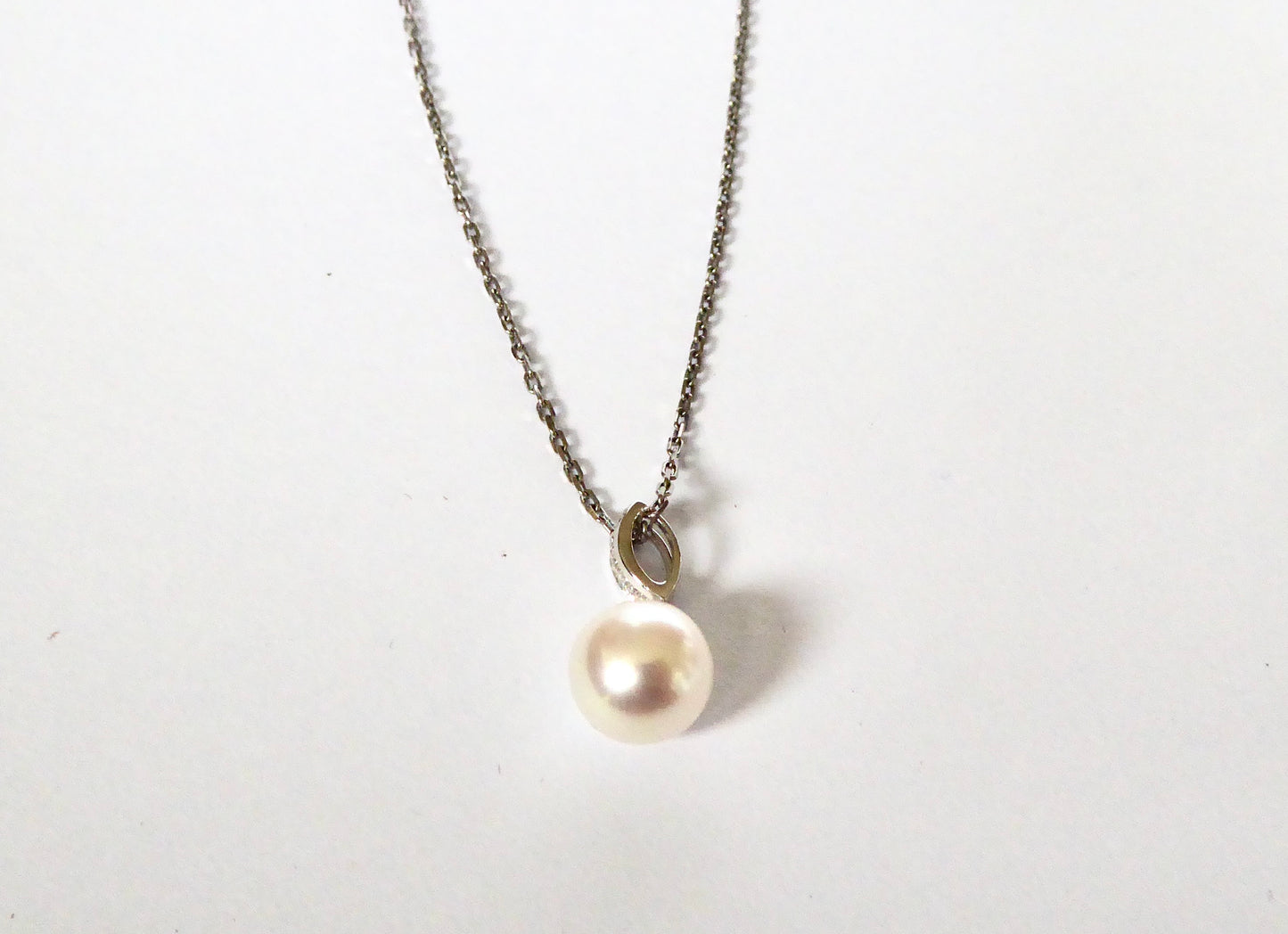 Pearl & Diamond Pendant