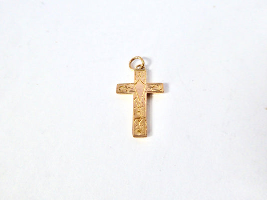 Antique Gold Cross