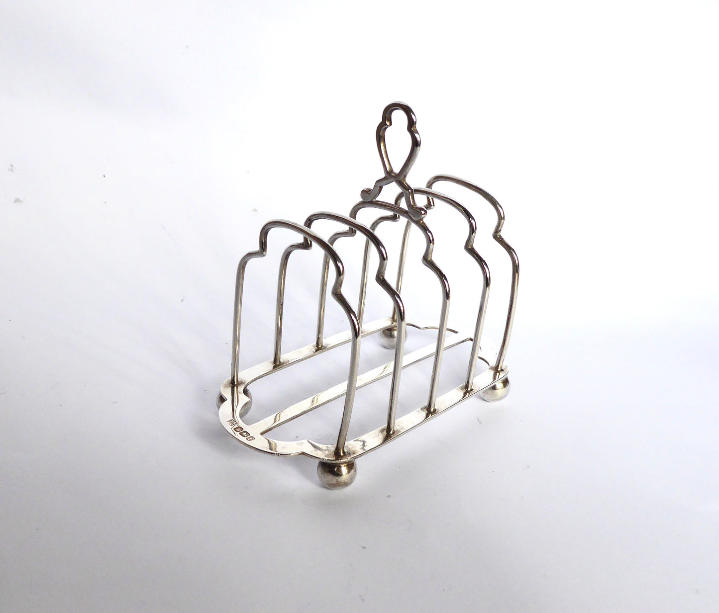 Silver Toast Rack 1898