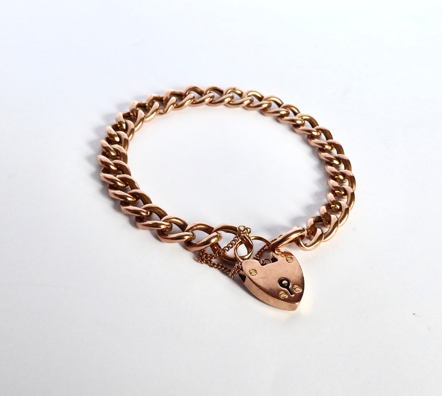 9ct. Curb Link Bracelet 1906