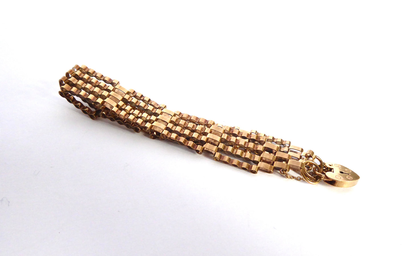 9Ct. Gate Link Bracelet 1979