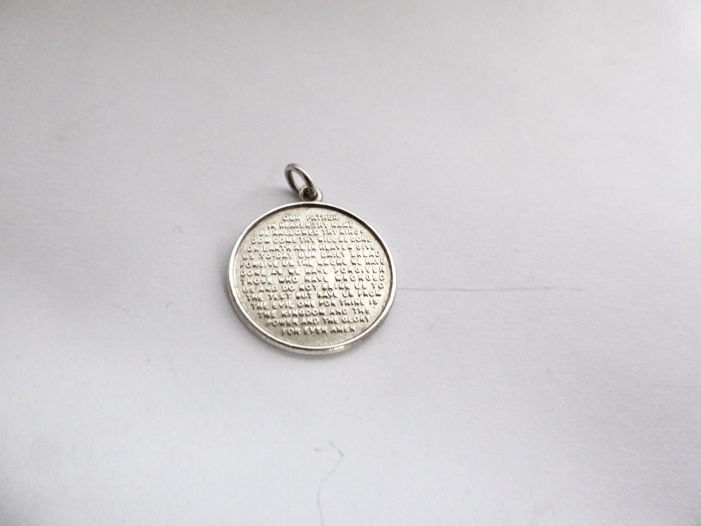 Lord's Prayer Pendant