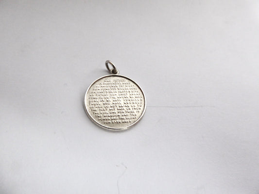 Lord's Prayer Pendant