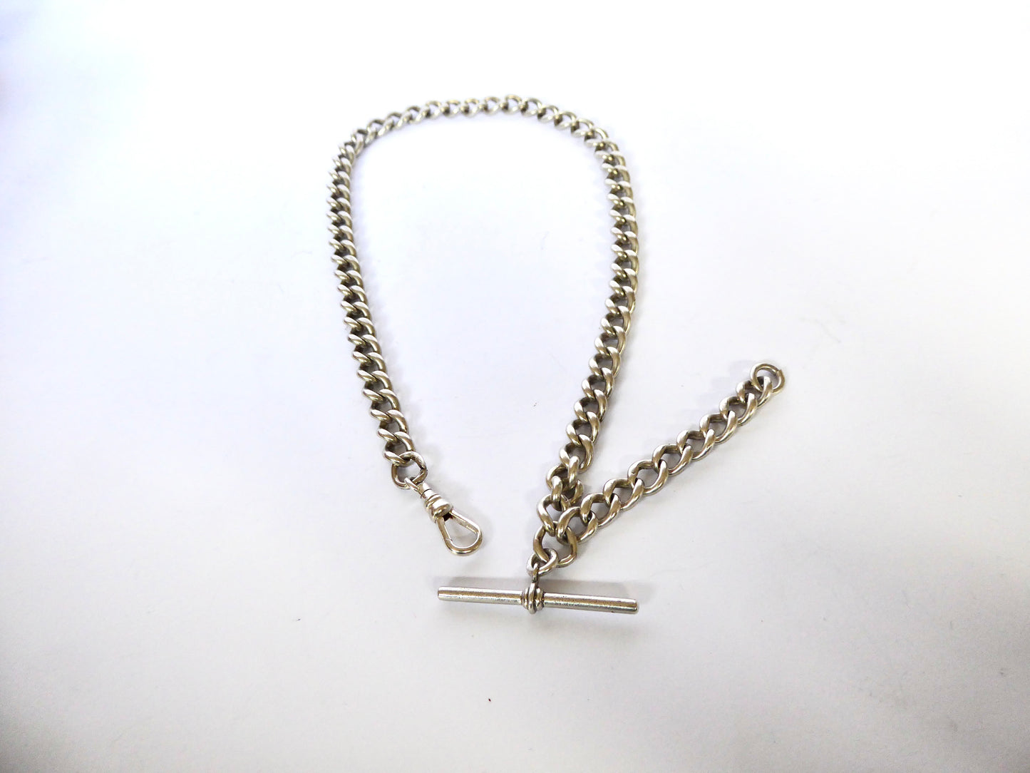 Silver Albert Chain C. !900