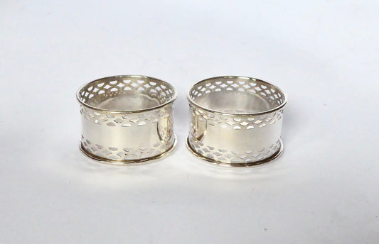 Pair of Napkin Rings 1930