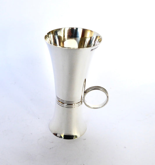 Silver Double Drinks Measure