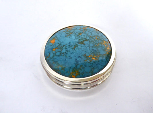 Circular Silver Box 1927