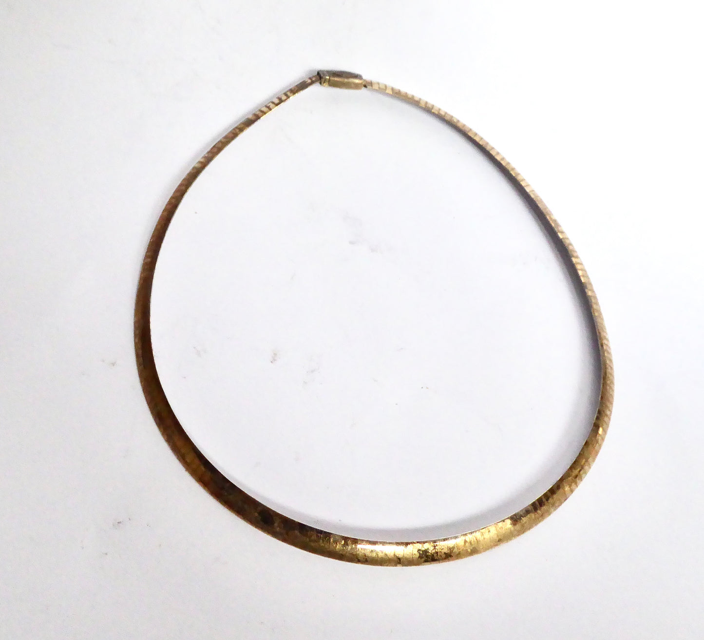 Silver Gilt Collar Necklace