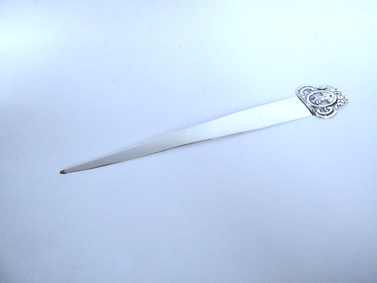 Silver Letter Opener 1888