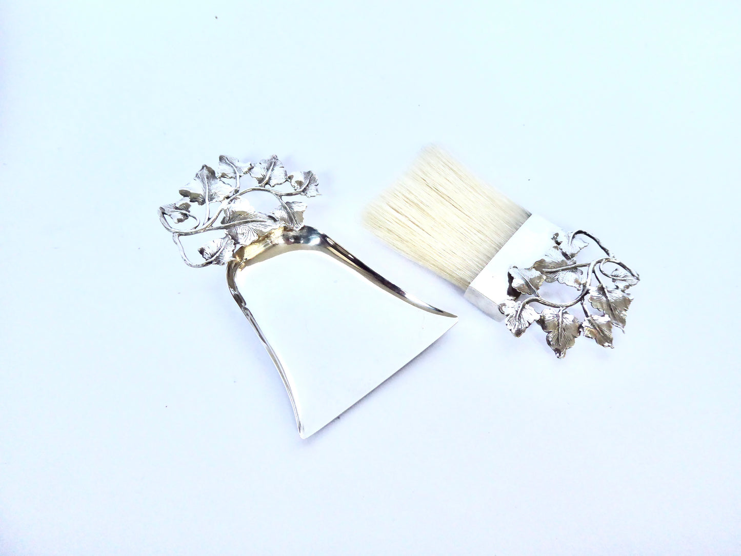 Miniature Silver Crumb Scoop