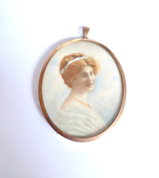 Antique Portrait Miniature