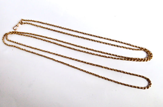 Antique 9ct. Gold Muff Chain