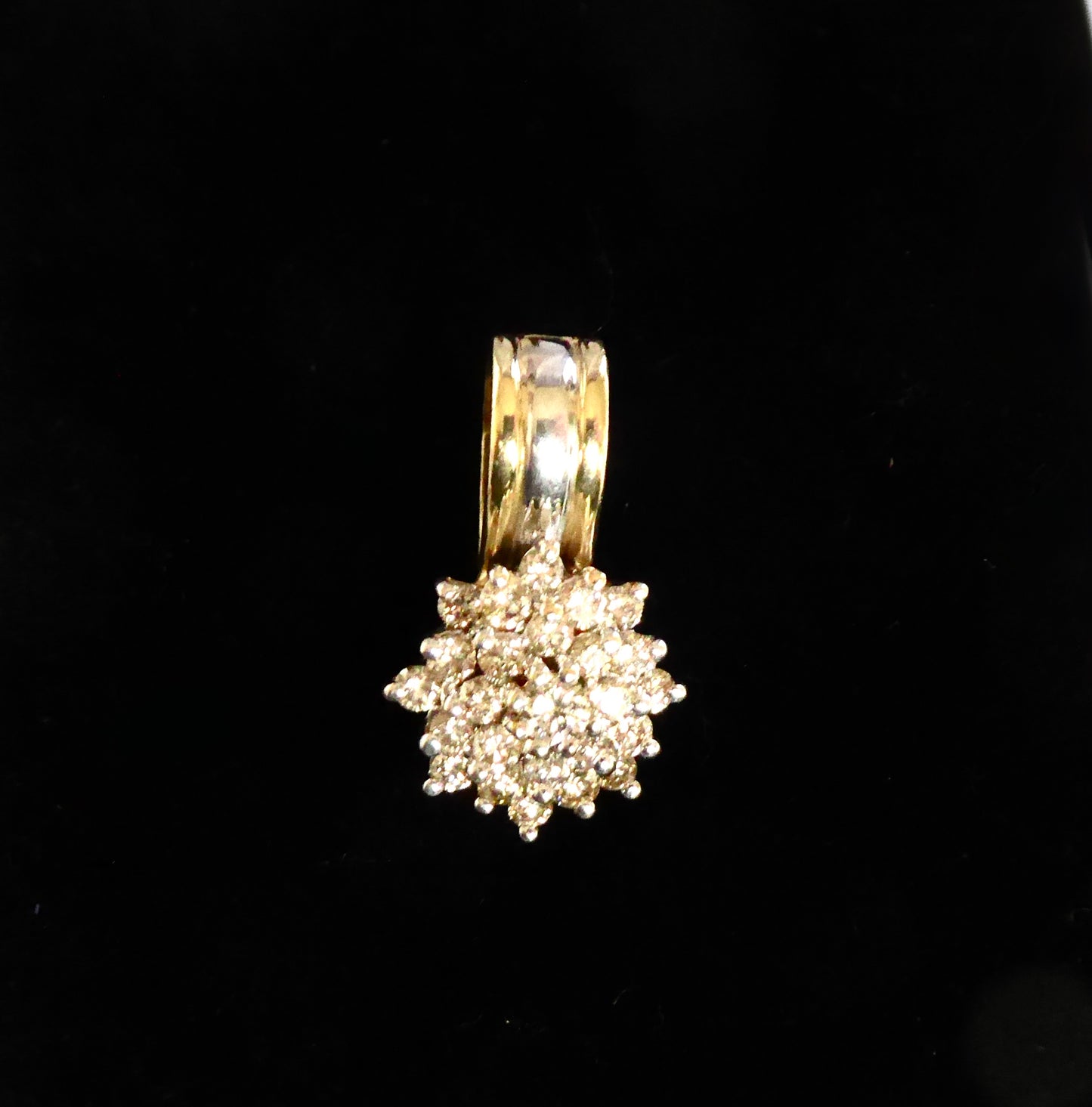 Diamond Cluster Pendant