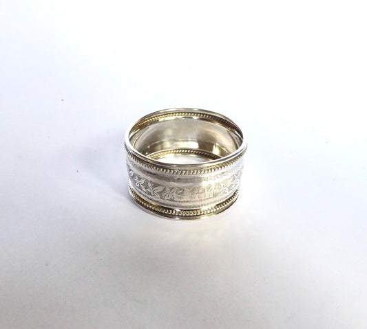 Silver Napkin Ring 1916