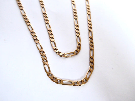 9ct. Figaro Neckchain