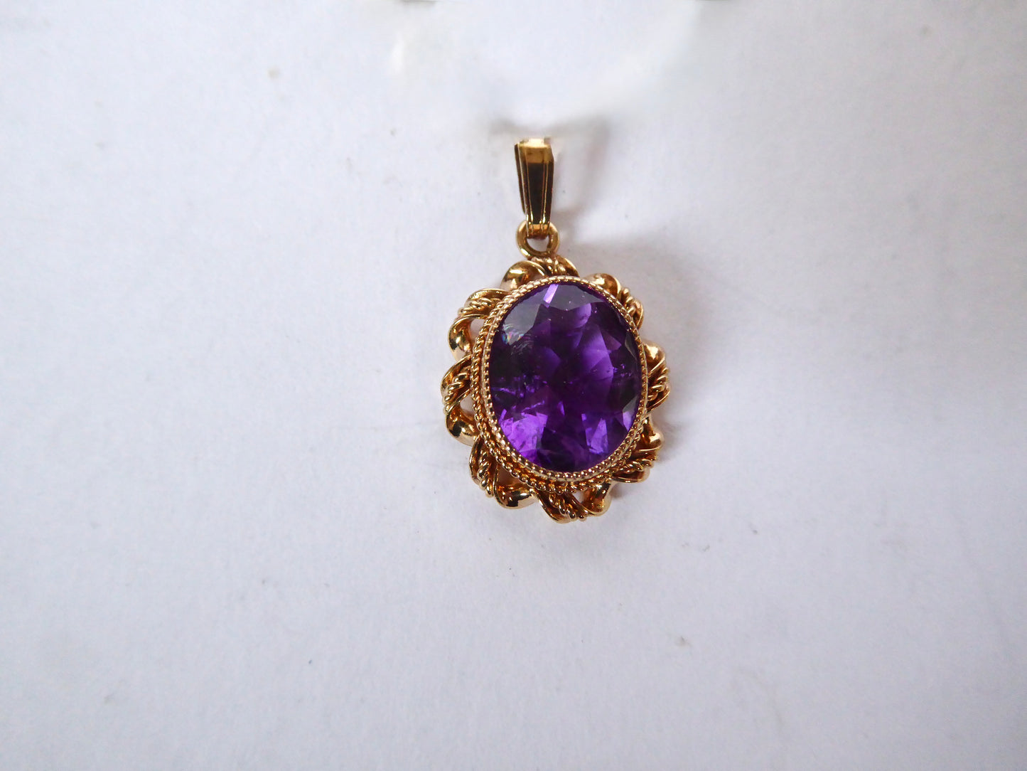 Vintage Amethyst Pendant